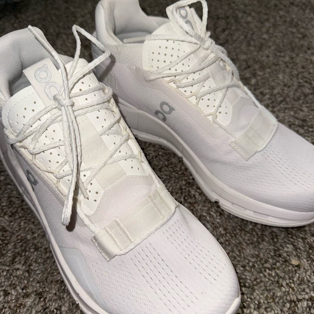 On Running All-White Sneakers